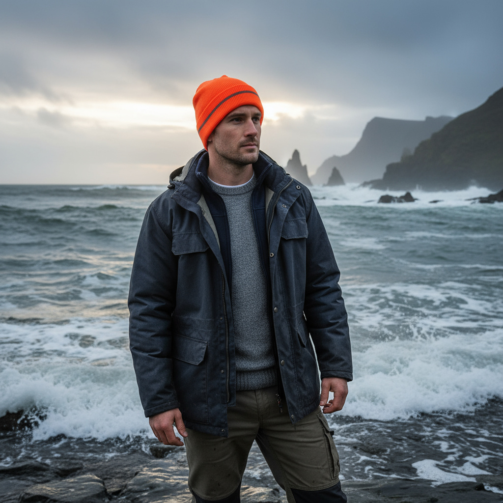 Сигнална Зимна Шапка